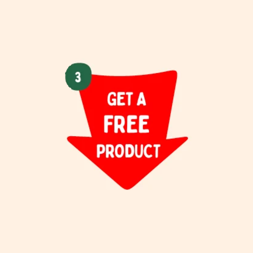 Step 3: get a free product