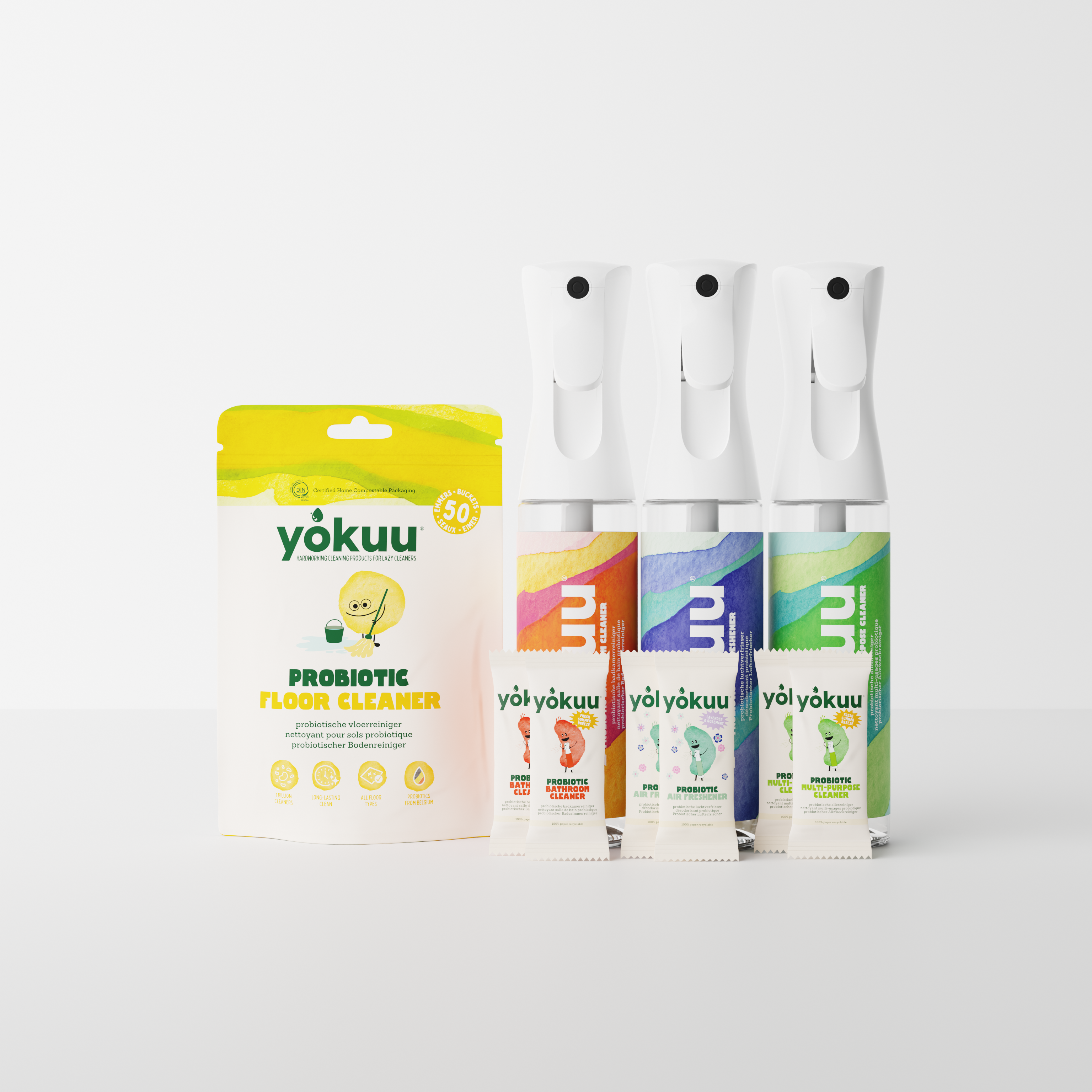 Natural Cleaning with YOKUU - Surface Cleaning Starter Kit